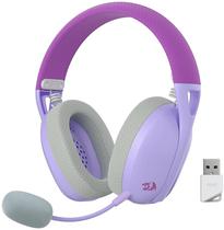 Headset Gaming Sem Fio Redragon Ire Pro H848PL 7.1 Surround Purple (3 Modos)