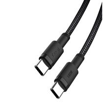 Cabo USB-C/USB-C Xo Q199 e-Mark Chip 100W Black
