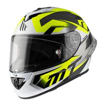 Capacete MT Helmets Rapide Pro Fugaz D3 - Fechado - Tamanho XL - Amarelo