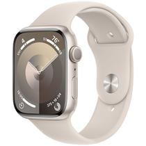 Apple Watch Series 9 45 MM/M/L MR973LL A2980 GPS - Starlight Aluminum/Starlight Sport