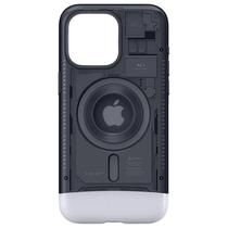 Case para iPhone 15 Pro Max Spigen Classic C1 Magfit ACS06607 - Graphite