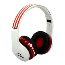 Headphone Roastar 333HPB Branco/Vermelho