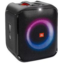 Speaker JBL Partybox Encore Essential com Bluetooth/ LED/ TWS/ IPX4/ Bivolt - Preto (Caixa Feia)