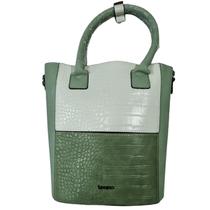 Bolsa Matera Terrano com Bolso S0409118012 - Verde Combinada