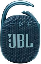 Caixa de Som JBL Clip 4 Bluetooth A Prova D'Agua - Azul