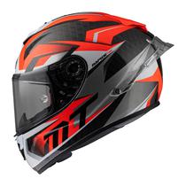 Capacete MT Helmets Rapide Pro Fugaz A5 - Fechado - Tamanho XXL - Vermelho