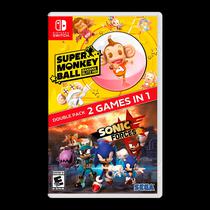Jogo Sonic Forces + Super Monkey Ball: Banana Blitz - Nintendo Switch