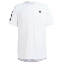 Camiseta Adidas Masculino Club 3-Stripes Tennis 2XL Branco - HS3261