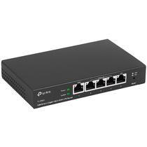 Roteador VPN TP-Link TL-R605 com 5 Portas Ethernet Bivolt - Preto